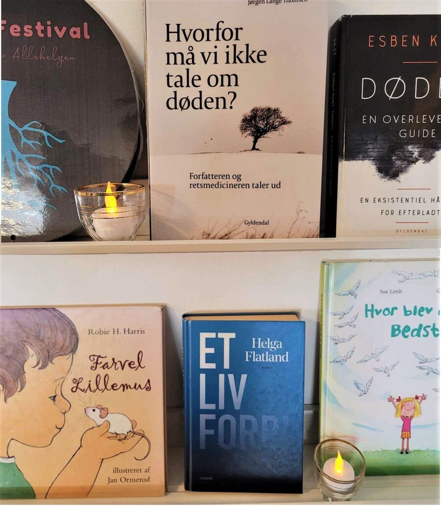 Bøger om døden - litteraturudstilling